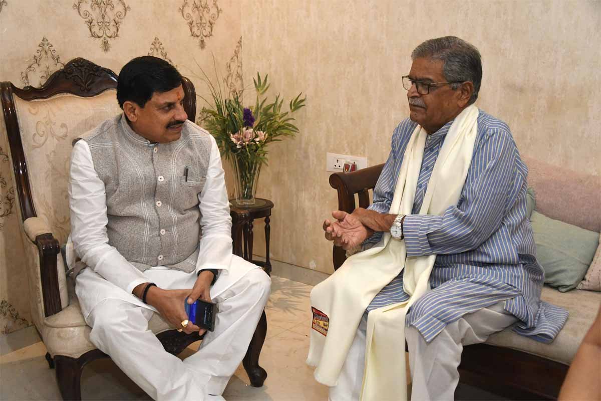 MP News CM Mohan Yadav Met Dr. Shejwar