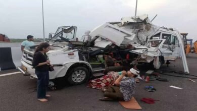 Rajasthan News Delhi-Mumbai Expressway Jeep Collision