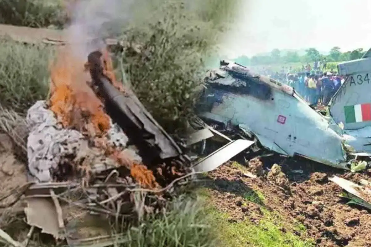 Rajasthan Plane Crash: चूरू में वायुसेना का जगुआर फाइटर जेट क्रैश, दो पायलेट शहीद 1 Rajasthan Plane Crash