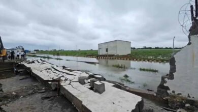 Rewa News Airport Boundary Wall Collapse