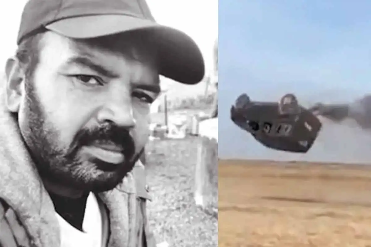 Stuntman SM Raju की दर्दनाक मौत, तमिल फिल्म की शूटिंग के दौरान हुआ हादसा, विडिओ वायरल 1 Stuntman SM Raju