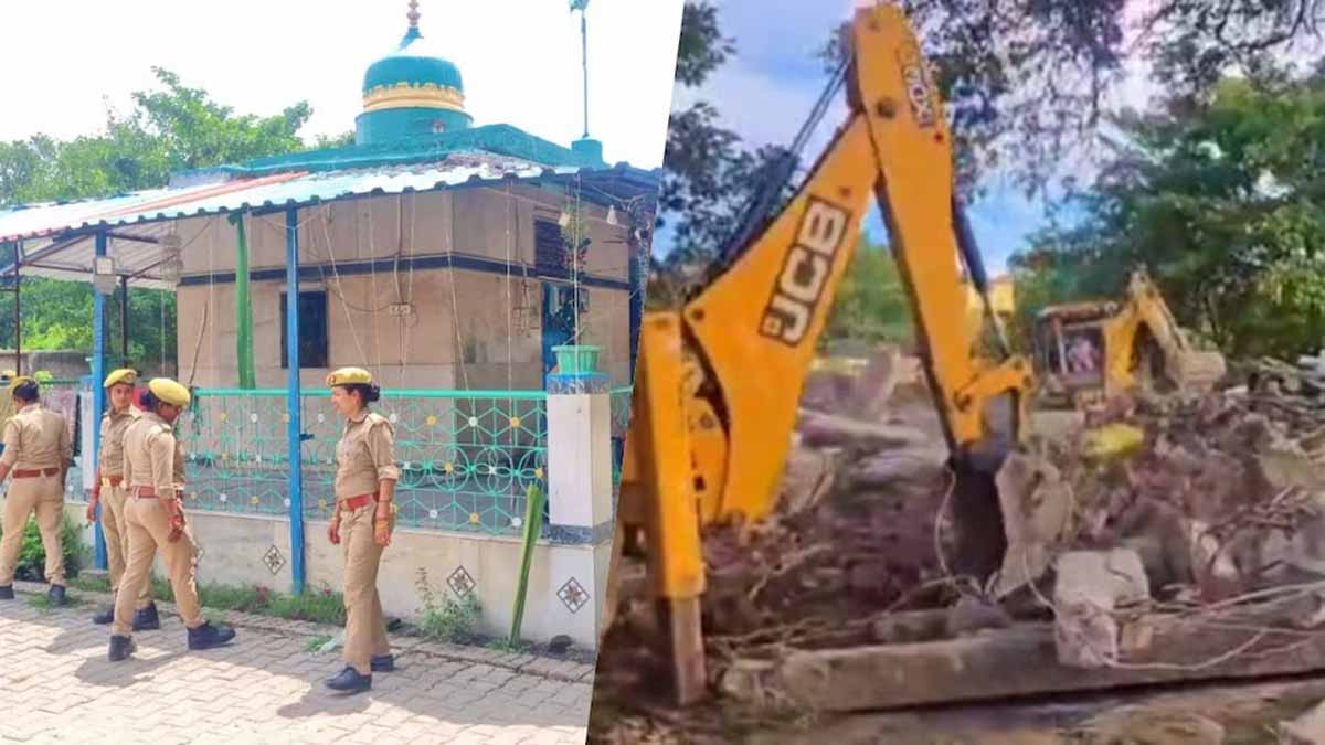UP News: 105 साल पुरानी फागू शाह की मजार पर चला बुलडोजर, हर हफ्ते लगता था मेला 1 UP News Fagu Shah Tomb