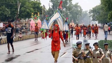 UP News UP Women Police Kanwariya Security