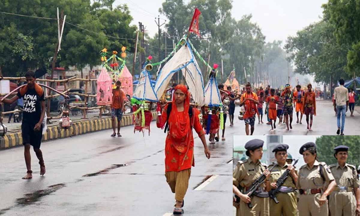 UP News: महिला कांवड़ियों की सुरक्षा में तैनात लगाईं डेढ़ हजार एसआई सहित 10 हजार महिला पुलिस जवान 1 UP News UP Women Police Kanwariya Security